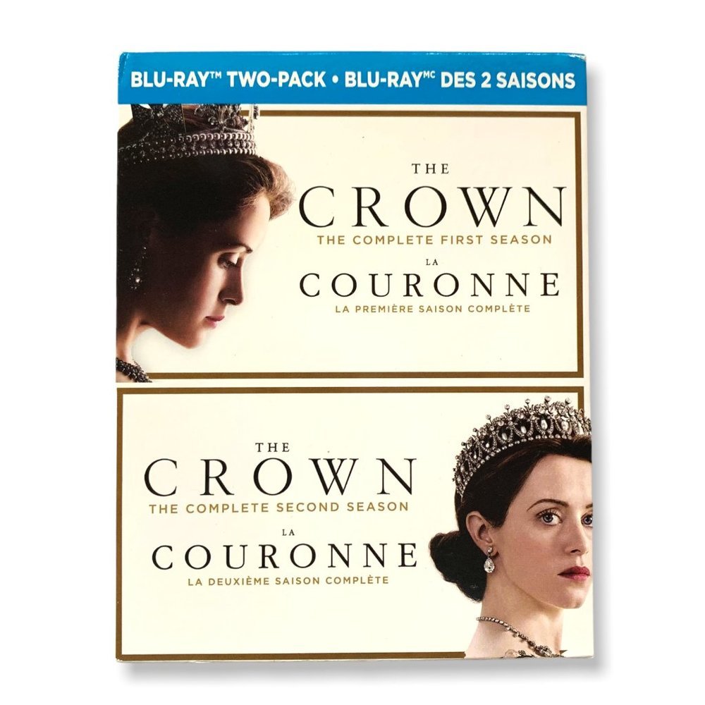 The Crown - Season 1-2 Set (Bilingual) Blu-Ray - NEVER PLAYED, 1 SEALED